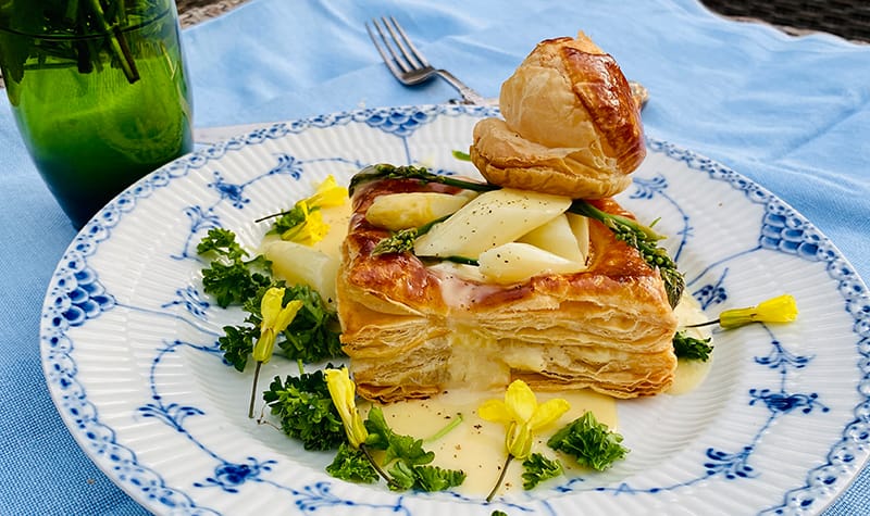 Franske Saucer Serveret